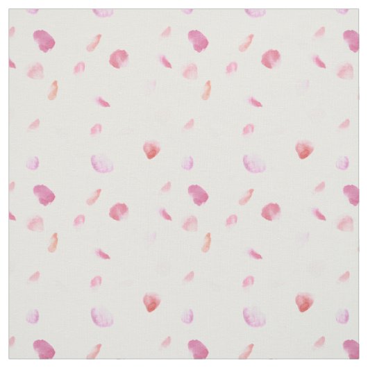 Tissu Pétales Roses rose Peach (Échantillon)