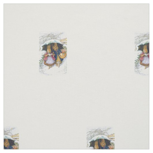Tissu Peter Rabbit Beatrix Potter (Échantillon)
