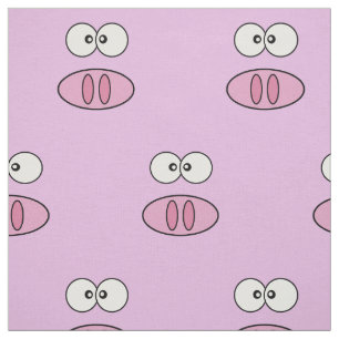 Tissu Petit Cochon, Petit Cochon, Chien, Cochon Rose, An