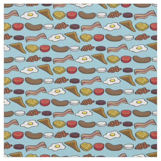 Tissu Petit déjeuner frit (Fermer)