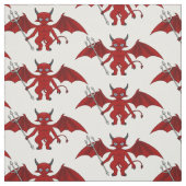 Tissu Petit diable rouge Thunder_Cove (Échantillon)
