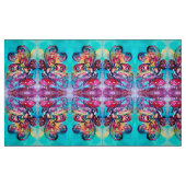 Tissu Petit Elfe de Champignons Imaginaire (Fat Quarter)