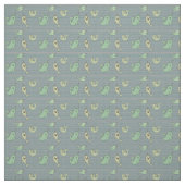 Tissu Petit Narwhals heureux (Échantillon)