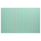 Tissu Petit oiseau rose à la menthe arrière - plan (Yard)