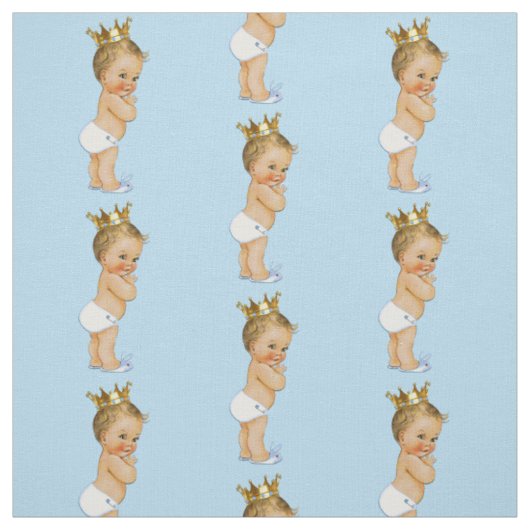 Tissu Petit prince blond vintage (Échantillon)