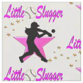 TISSU PETITE CONCEPTION DE SOFTBALL PINK STAR (Fermer)