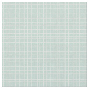 Tissu Petite grille dessinée à la main - sarcelle douce
