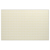 Tissu Petite impression florale jaune (Yard)