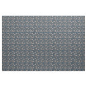 Tissu Petites fleurs bleu clair motif (Yard)