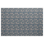 Tissu Petites fleurs bleu clair motif (Fat Quarter)