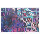 Tissu Petits cubes colorés psychédéliques (Fat Quarter)