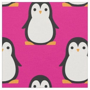 Tissu Petits enfants Pingouin Cartoon Baby Nursery