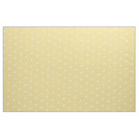 Petits Pois blancs sur bébé jaune Vintage