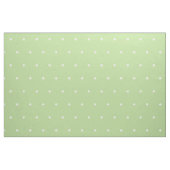 Tissu Petits Pois blancs sur Mint Green (Yard)