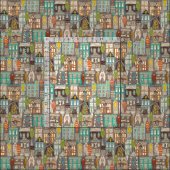 Tissu petsville (Carreau)