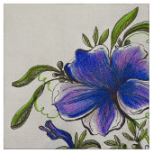 Tissu Pétunia pourpre (Échantillon)