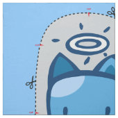 Tissu Peu d'ange… petit kit de poupée de chat de Kitty (Échantillon)