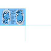 Tissu Peu d'ange… petit kit de poupée de chat de Kitty (Carreau)