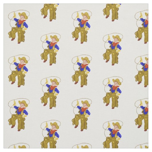 Tissu Peu de cowboy vintage (Échantillon)