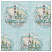 Tissu Phare de la Caroline du Sud (Fermer)