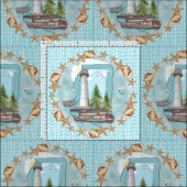 Tissu Phare de Mississippi Shells (Carreau)