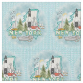 Tissu Phare de New York (Fermer)