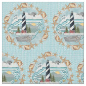 Tissu Phare de North Carolina Shells (Fermer)