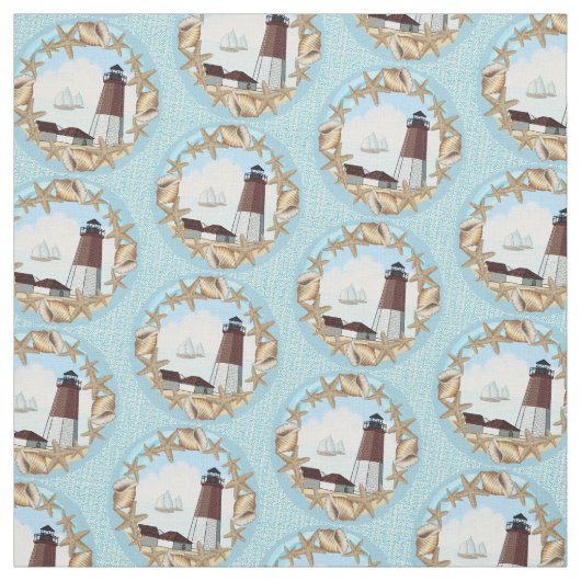 Tissu Phare de Point Judith (Échantillon)
