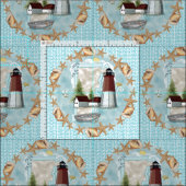 Tissu Phare de Rhode Island Shells (Carreau)