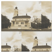 Tissu Phare de Sandy Hook (Fermer)