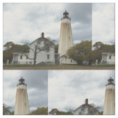 Tissu Phare de Sandy Hook (Fermer)
