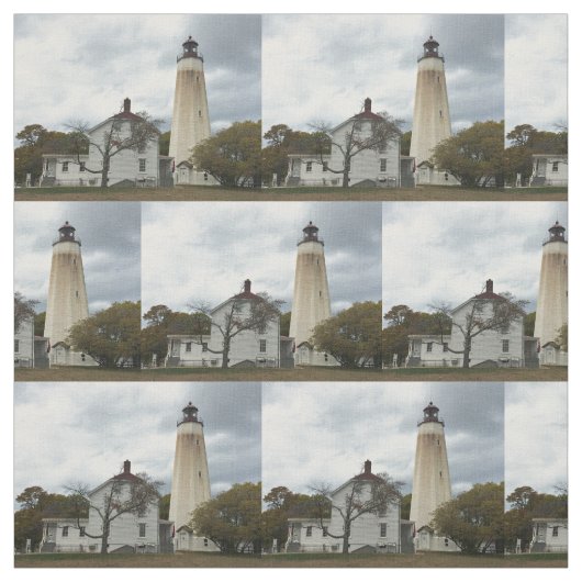 Tissu Phare de Sandy Hook (Échantillon)