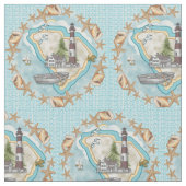 Tissu Phare de South Carolina Shells (Fermer)