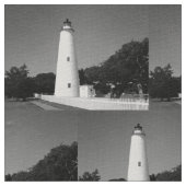 Tissu Phare d'Ocracoke (Détail)