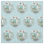 Tissu Phare d'Ohio (Échantillon)