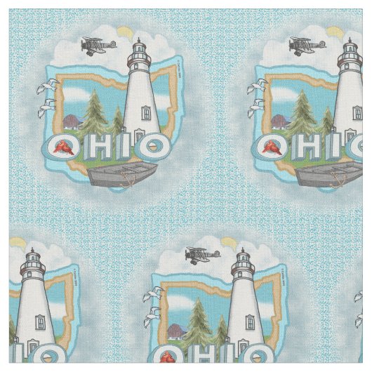 Tissu Phare d'Ohio (Fermer)