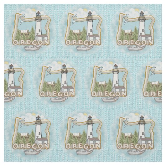 Tissu Phare d'Oregon (Échantillon)