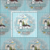 Tissu Phare du Massachusetts (Carreau)