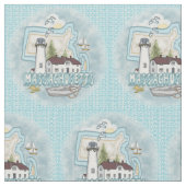 Tissu Phare du Massachusetts (Fermer)