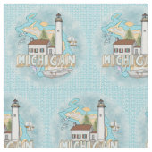 Tissu Phare du Michigan (Fermer)