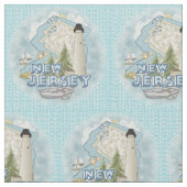 Tissu Phare du New Jersey (Fermer)