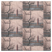 Tissu Phare grand d'asile - Michigan (Échantillon)