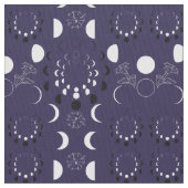 Tissu Phase de la lune et données (fermé)