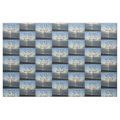 TISSU PHILIPPIENS INSPIRANTS 4:13 SCRIPTURE VERSE (Fat Quarter)