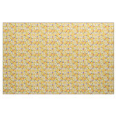Tissu Phlebotomiste Lab Tech Fabric Yellow (Fat Quarter)