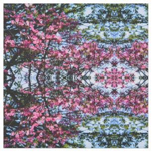 Tissu Photo de l'arbre à bois rose
