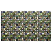 Tissu Photo Patchwork - Oiseaux (Yard)