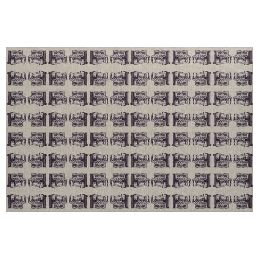 Tissu Piano haut Vintage (Yard)