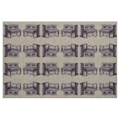 Tissu Piano haut Vintage (Fat Quarter)
