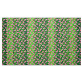 Tissu Pickleball paresseux sur pastèque arrière - plan (Fat Quarter)